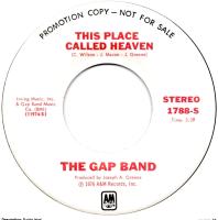 Gap Band: This Place Called Heaven U.S. promotional 7-inch