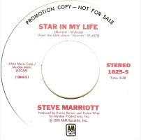 Steve Marriott: Star In My Life U.S. promotional 7-inch