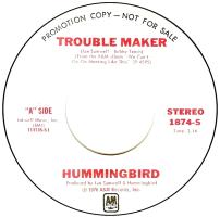 Hummingbird: Trouble Maker U.S. promotional 7-inch