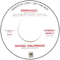 Michel Colombier: Colombier U.S. promotional 7-inch