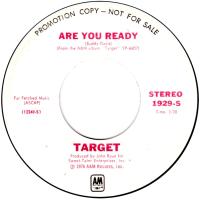 Target: Are You Ready U.S. promotional 7-inch