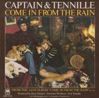 Captain & Tennille: Come In From the Rain U.S. 7-inch