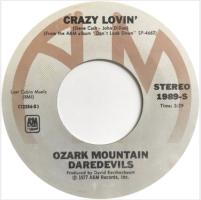 Ozark Mountain Daredevils: Crazy Lovin' U.S. 7-inch