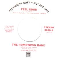 Hometown Band: Feel Good U.S. promotional 7-inch