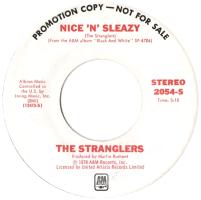 Stranglers: Nice 'N' Sleazy U.S. promotional 7-inch