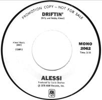 Alessi: Driftin' U.S. promotional 7-inch