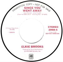 Elkie Brooks: Since You Went Away U.S. promotional 7-inch