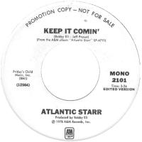 Atlantic Starr: Keep It Comin' U.S. promotional 7-inch