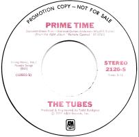 Tubes: Prime Time U.S. promotional 7-inch