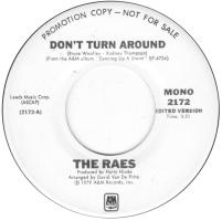 Raes: Don't Turn Around U.S. promotional 7-inch