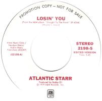 Atlantic Starr: Losin' You U.S. promotional 7-inch