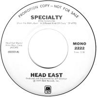 Head East: Specialty U.S. promotional 7-inch