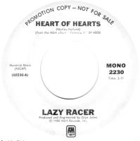 Lazy Racer: Heart Of Hearts U.S. promotional 7-inch