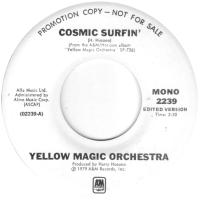 Yellow Magic Orchestra: Cosmic Surfin' U.S. promotional 7-inch