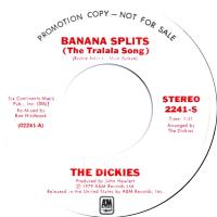 Dickies: Banana Splits U.S.promotional 7-inch