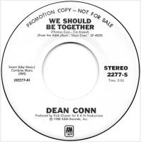 Dean Conn: We Should Be Together U.S. promotional 7-inch