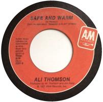 Ali Thomson: Safe and Warm U.S. 7-inch