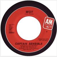 Captain Sensible: Wot U.S. promotional 7-inch