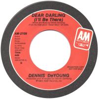 Dennis DeYoung: Dear Darling U.S. promotional 7-inch