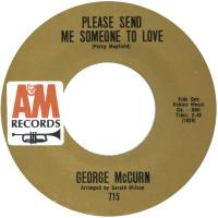 George McCurn: Please Send Me Someone to Love U.S. 7-inch