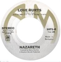 Nazareth: Love Hurts Barbados 7-inch