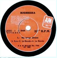 Righeira: No Tengo Dinero Bolivia 7-inch