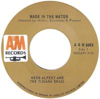 Herb Alpert & the Tijuana Brass: Wade In the Water Canada 7-inch