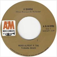 Herb Alpert & the Tijuana Brass: A Banda Canada 7-inch