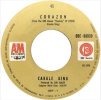 Carole King: Corazon Guatemala 7-inch