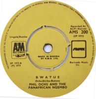 Phil Ochs & the Panafrican Ngembo: Bwatue Niger 7-inch