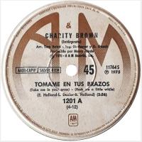 Charity Brown: Take Me In Your Arms Argentina 7-inch