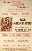 Baja Marimba Band Poster