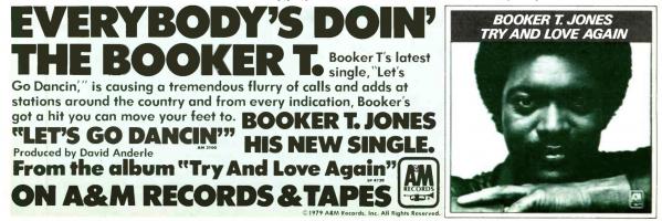 Booker T. Jones Advert