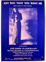 Evie Sands Sheet Music