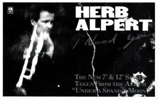 Herb Alpert Advert