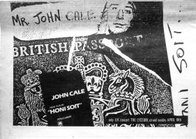 John Cale Advert