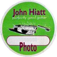 John Hiatt Backstage
