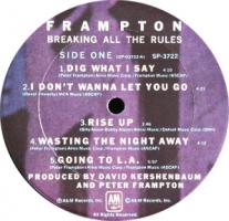 Peter Frampton Custom Label