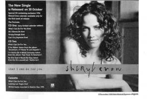 Sheryl Crow Advert