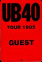 UB40 Backstage
