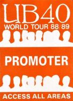 UB40 Backstage