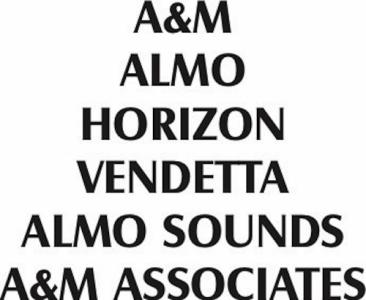 Work by A&M Records